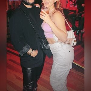 I.AM.GIA White Cargo Pants